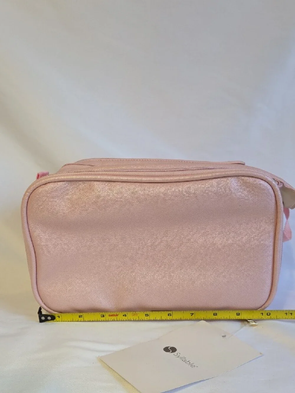 Pink Travel Cosmetic & Toiletry Bag By Syllable